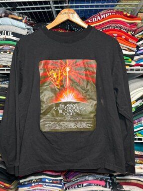 The Weeknd after hours till dawn tour merch long sleeve t shirt black